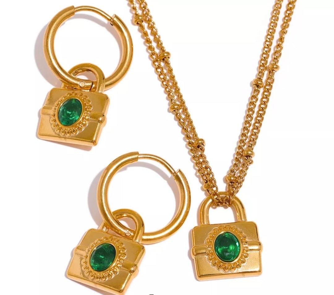 Set Lucchetto Prezioso - ZIRKONIA JEWELS 